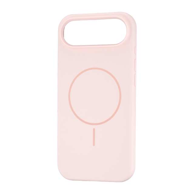 Чехол Silicone Case Full Cover with MagSafe iPhone 17 Air Pink Sand