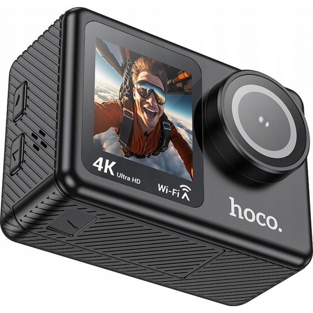 Екшн-камера Hoco DV101 dual color screen sports camera Black (DV101)