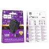 СЗУ Hoco CS84A Excellent PD30W+QC3.0 charger with digital display set(C to C)(EU) Black (CS84A)