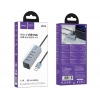 USB-хаб Hoco HB1A 4-in-1 converter(USB to USB2.0*4) Gray