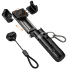 Монопод Hoco K27 Pro Magic mini live broadcast stand(pull clip+magnetic focusing version) Black