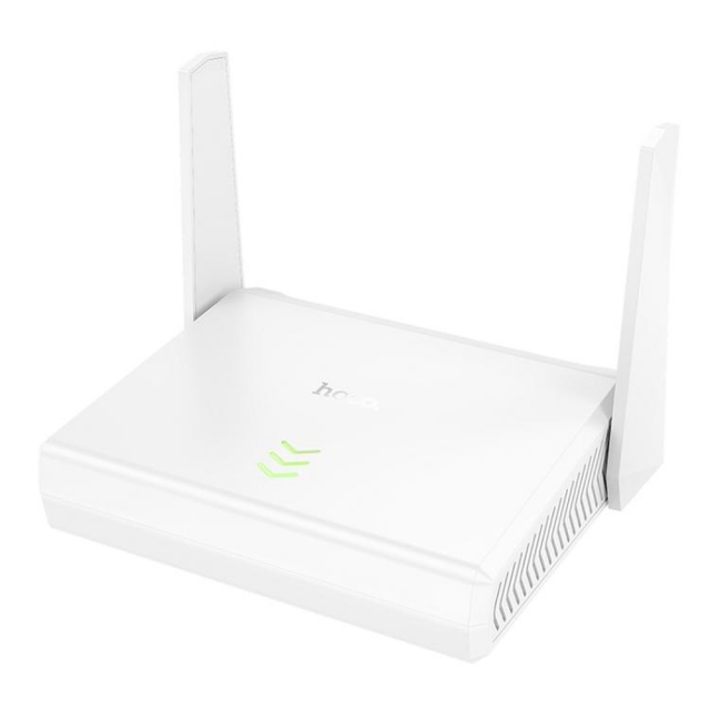 Адаптер WiFi Hoco HI36 WiFi4 wireless router(EU) Black (HI36)