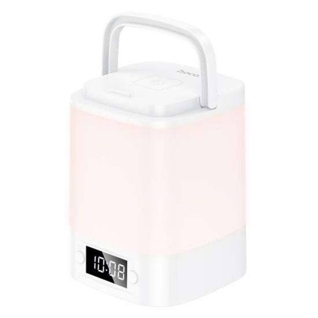 Нічник Hoco HX15 Smart clock night light White