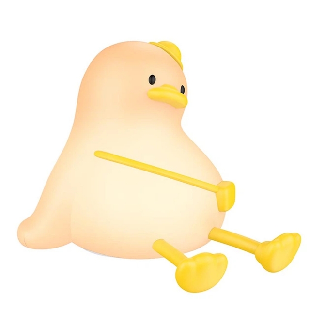 Нічник Hoco HX16 Silicone lamp duck Yellow