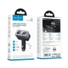 АЗУ Hoco Z65 Smart dual cigarette lighter car charger Black