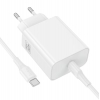 СЗУ Hoco C162A Source single port PD40W charger set(Cto C)(EU) White