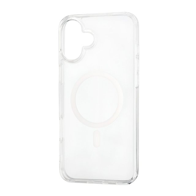 Чехол Silicone Clear Case with MagSafe iPhone 16 Plus Transparent