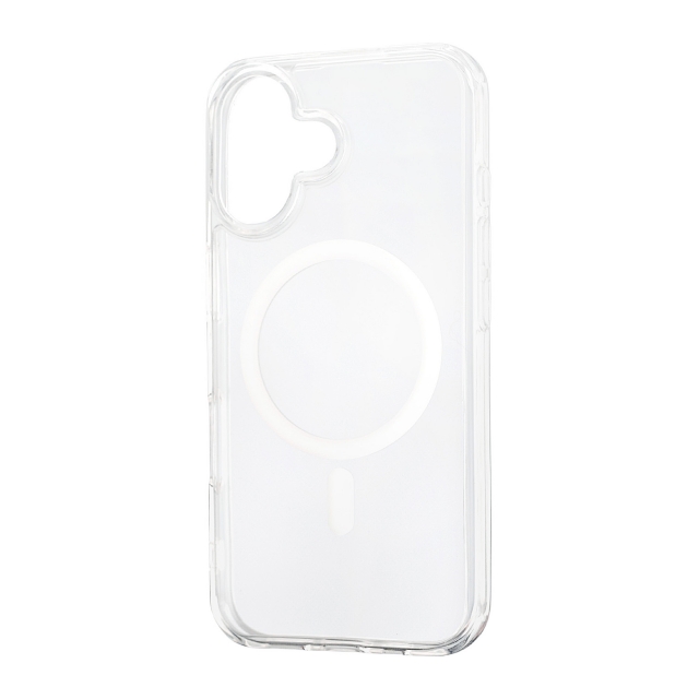 Чехол Silicone Clear Case with MagSafe iPhone 16 Transparent