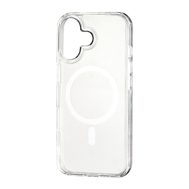 Чехол Silicone Clear Case with MagSafe iPhone 17 Transparent