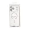Чехол Ductil Metallic Edge with MagSafe (Protected Camera & Lens) iPhone 17 Pro Max Silver