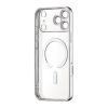 Чехол Ductil Metallic Edge with MagSafe (Protected Camera & Lens) iPhone 17 Pro Max Silver