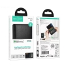 Картхолдер із пошуковим трекером Hoco E91F Tiger smart anti-lost card holder(wireless charging model) Black 