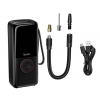 Автомобильный компрессор Hoco ZP18 Enlighten portable smart air pump Black (ZP18)