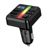 FM-трансмиттер Hoco E89 Libre 45W(1A1C) car BT FM transmitter Black (E89)