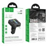 FM-трансмиттер Hoco E89 Libre 45W(1A1C) car BT FM transmitter Black (E89)