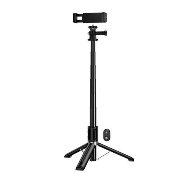 Трипод Hoco K101 Prestigio multifunctional tripod Black (K101)