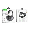 Навушники Bluetooth Hoco W68 Calma ANC noise-canceling BT headphones(App) Metal Gray