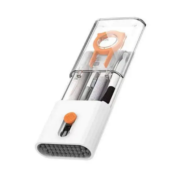 Комплект для чищення клавіатури, навушників, смартфона Hoco UT2 Multifunctional cleaning set White