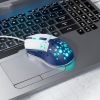 Компьютерная мышь Hoco GM51 Sky luminous gaming wired mouse White with blue (GM51)