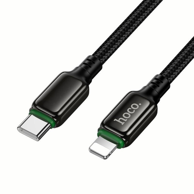 Кабель Hoco X127 Exceed PD30W charging data cable iP Black (X127)