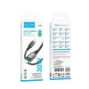 Кабель Hoco X127 Exceed PD30W charging data cable iP Black (X127)