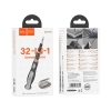 Отвертка Hoco UT10 32-in-1 screwdriver set Black (UT10)