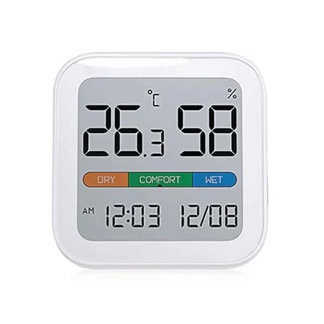 Портативна метеостанція MiJia Miwu Enjoy temperature and humidity clock S210 White