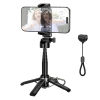 Монопод Hoco K27 Pro Magic mini live broadcast stand(pull clip+magnetic focusing version) Black (Уценка)