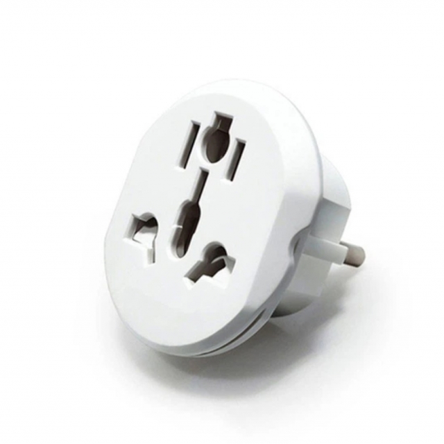 Переходник сетевой EU Plug Adapter №18 16А White