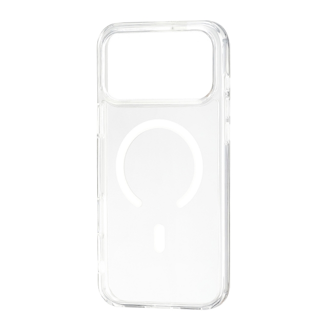 Чехол Silicone Clear Case with MagSafe iPhone 17 Pro Max Transparent