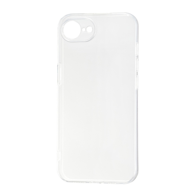 Чехол Silicone Case WS Protected Camera iPhone 17e Прозрачный