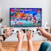 Игровая консоль Hoco GA31 Collection game box+two wireless gamepads set (с двумя беспроводными контроллерами) Black (GA31)