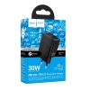 МЗП Hoco CS112A Lounge PD30W+QC3.0 charger(EU) Black
