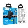 МЗП Hoco CS112A Lounge PD30W+QC3.0 charger set(Cto C)(EU) Black