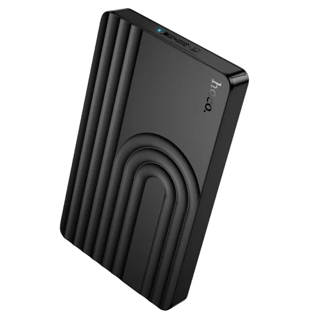 Внешний карман Hoco HB55 USB3.0 2.5-inch SATA hard drive enclosure Black (HB55)