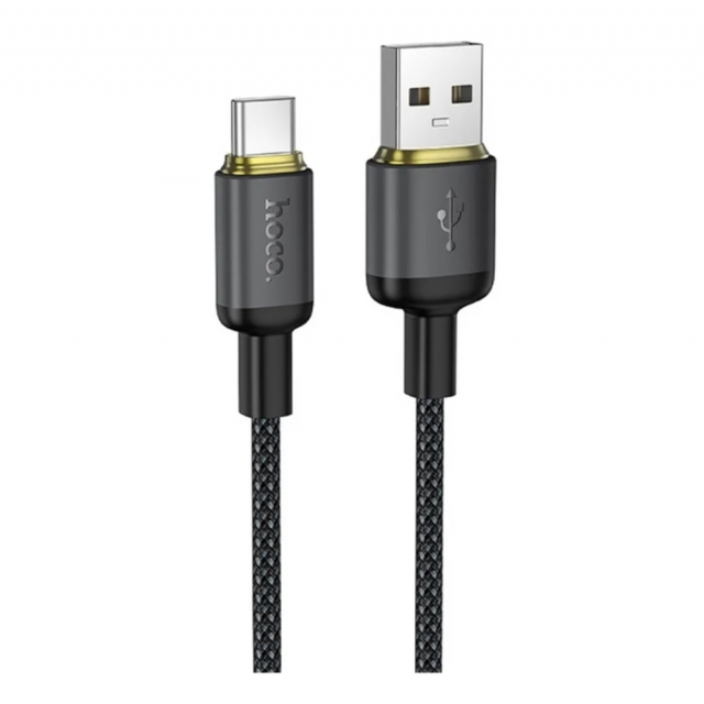 Кабель Hoco X128 Benefit charging data cable Type-C Black (X128)
