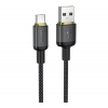Кабель Hoco X128 Benefit charging data cable Type-C Black (X128)