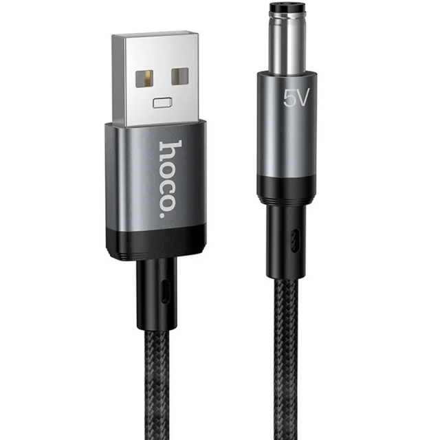 Кабель Hoco X129 Advantage 5V charging cable USB to DC5.5 Black (X129)