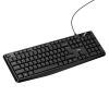 Клавіатура Hoco GM60 Cool wired keyboard(russian version) Black Уцінка