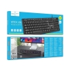 Клавиатура Hoco GM60 Cool wired keyboard(russian version) Black Уценка