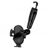 Холдер Hoco H88 Rally ultra-thin car holder(rear view mirror) Black Уцека