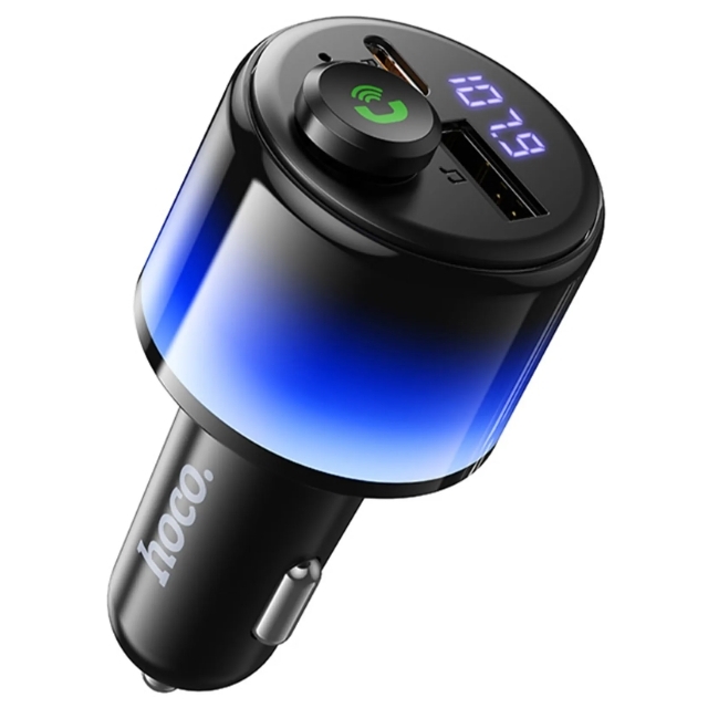 FM-трансмітер Hoco E166 Path 42W(1A1C) car BT FM transmitter