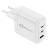 СЗУ WIWU Wi-U024 Ark 65W QC+PD GaN Fast Charger EU White
