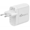 СЗУ WIWU Wi-U024 Ark 65W QC+PD GaN Fast Charger EU White