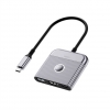 USB-хаб WIWU Wi-HB002 Traveling Series 3 in 1 Docking Station Grey