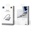 USB-хаб WIWU Wi-HB002 Traveling Series 3 in 1 Docking Station Grey
