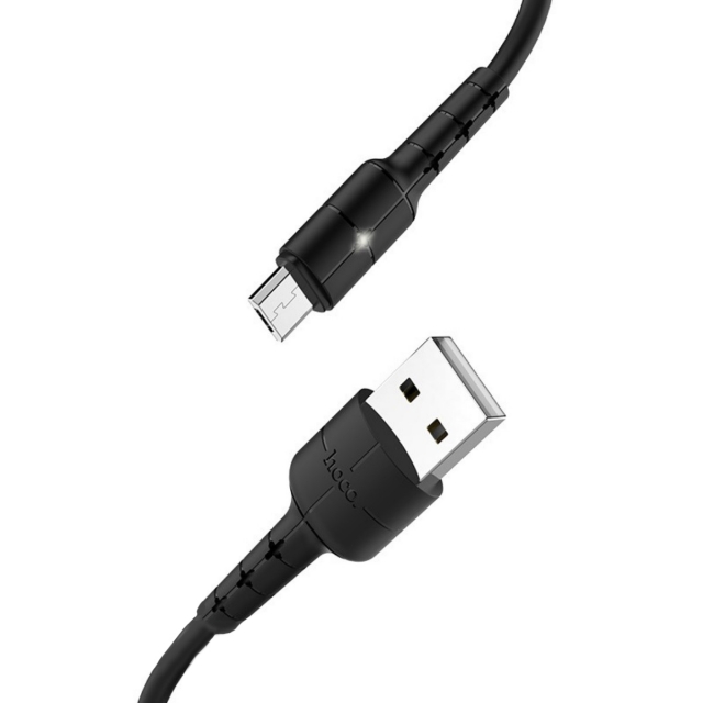 Кабель Hoco X30 Star Charging data cable for Micro USB Black (X30)