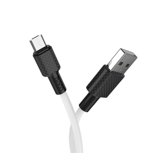Кабель Hoco X29 Superior style charging data cable for Micro USB White (X29)