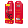 Кабель Hoco X26 Xpress charging data cable for Micro Black＆Red (X26)