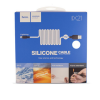 Кабель Hoco X21 Silicone Lightning charging cable Black & White